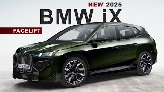 New BMW iX 2025 Facelift  FIRST LOOK at AllElectric BMW iX LCI [upl. by Asikal162]