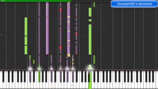 Io vagabondo  Nomadi synthesia  download MIDI [upl. by Ennayd877]