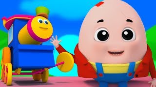 Bob el tren  Humpty Dumpty se sentó en una pared  españoles niños canciones  Preschool Song [upl. by Airetnuhs]