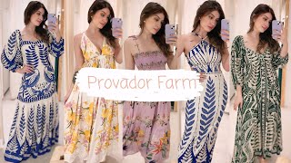 PROVADOR FARM OS VESTIDOS MAIS LINDOS DA COLEÇÃO NOVA FARM [upl. by Alohs854]