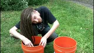 How to wash very long Dreadlocks [upl. by Ibrad]