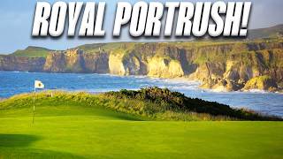 What can I shoot at the INCREDIBLE 2025 Open golf course  Royal Portrush [upl. by Lampert]