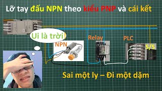 Fx5U 5 Cách chuyển đổi cảm biến NPN sang PNP Nhận diện sensor mất nhãn DarkON Light ON là gì [upl. by Aletse97]