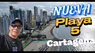 Fui a la NUEVA PLAYA de Cartagena Colombia Dicen que esta muy BUENA que opinas [upl. by Artimas66]