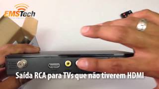 Unboxing Receptor Elsys DUOMAX HD Analógico e Digital HD [upl. by Conny]