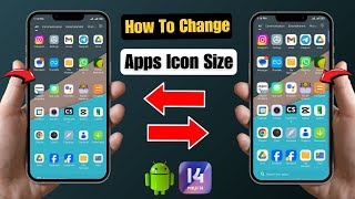 How to Change App Icon Size on Android [upl. by Diannne]