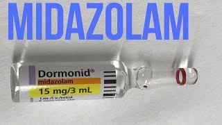 Como usar o midazolam ou dormonid na intubação orotraqueal [upl. by Arno]