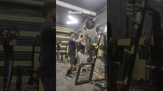 Standing Barbell Shoulder Press [upl. by Paterson]