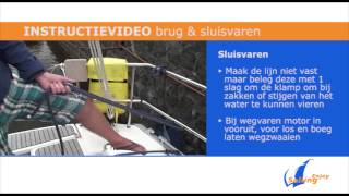 Instrukltie sluizen varen [upl. by Siddra]