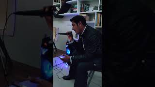 Teri Galliyan  karaoke by Jitender Kumar [upl. by Elleinnad992]