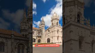 Hyperlapse of Jerónimos Monastery located in Belém district of Lisbon timelapse lisbon portugal [upl. by Miguela]