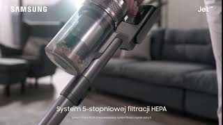 Bezprzewodowy odkurzacz Jetâ„˘  5stopniowy system filtracji HEPA [upl. by Isej]