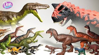 BARYONYX VS CARNOTAURUS COLLECTION Jurassic World Dinosaurs [upl. by Aikyn470]