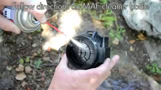 How to clean the mass air flow sensor on your BMW e46 [upl. by Ita]