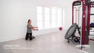 Kneeling Lateral Medicine Ball Toss [upl. by Notterb]