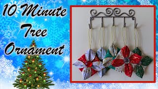 10 Minute Fabric Ornaments For Christmas  The Sewing Room Channel [upl. by Willamina]