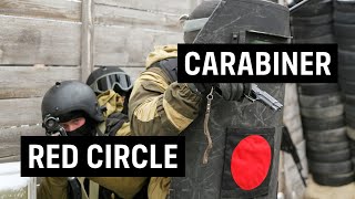 Why do FSB Operators Put a Red Circle on Shields and Hang an Empty Carabiner [upl. by Haakon]