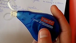 Tippex easy correct fix correction tape [upl. by Kennett]