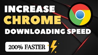 How to Fix Google Chrome Slow Downloading  Increase Chrome Speed [upl. by Windham380]