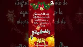 Feliz Navidad Mensaje de Navidad para Familia y Amigos Felicitaciones de navidad [upl. by Karylin]