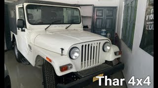 Mahindra Thar 4x4 detail review [upl. by Robison477]