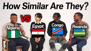 Can African Countries Understand Each Other Egypt Nigeria Democratic Republic of Congo Rwanda [upl. by Selrahc]