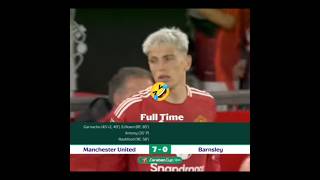 Man u 7 Barnsley 0football edit shorts soccerplayer [upl. by Lobel189]