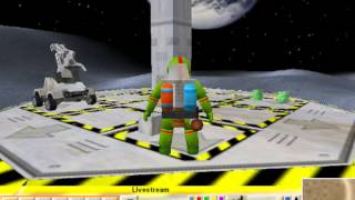 Colobot Walkthrough 21 On the moon  Titanium ore [upl. by Nat310]