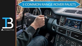 5 Common Faults on a Used Range Rover L322 Model [upl. by Nolyaw274]