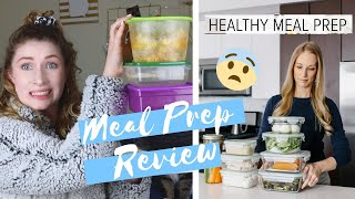 I Followed A Downshiftology Meal Prep Tutorial  Meal Prep Review [upl. by Eedolem738]