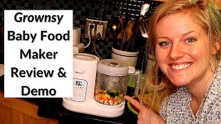 BEST ALLINONE BABY FOOD MAKER  How to Make Homemade Baby Food [upl. by Elvera]