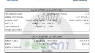 Consulta de soportes de Cesantías SOI [upl. by Eiclek]