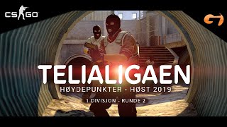 CSGO Telialigaen Fall 2019  Round 2 Fragmovie [upl. by Aloke]