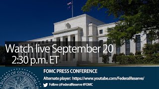 FOMC Press Conference September 20 2023 [upl. by Errecart]