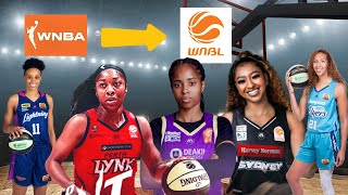 WNBA Players in the WNBL  Australian Professional Womens Basketball League [upl. by Colson2]