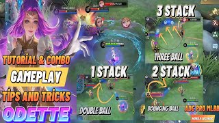 Odette Tutorial Combo Skill Tips and Gameplay MLBB [upl. by Steffen]