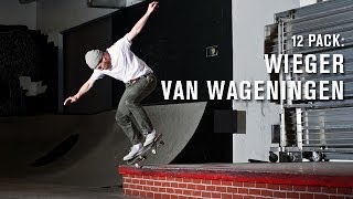 12 Pack Wieger Van Wageningen  TransWorld SKATEboarding [upl. by Seuqirdor222]