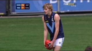 Jack Watts  2008 AFL U18 Championships  July 9th [upl. by Eesyak12]