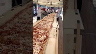 INCREDIBILE LA PIZZA IN PALA PIÙ LUNGA AL MONDO Abbiamo vinto il Guinness world record [upl. by Lenny]