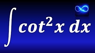 176 Integral de cotangente al cuadrado TRIGONOMETRICA EJERCICIO RESUELTO [upl. by Floris]