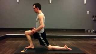 Hip Flexor Stretch Kneeling Lunge [upl. by Storz878]