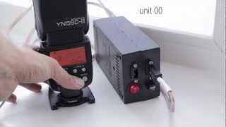 Powering a Yongnuo speedlite from a SLA battery DIY [upl. by Adiana]