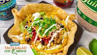 Taco Salad con Quinoa [upl. by Elitnahc]