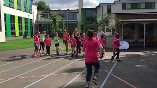 Mini Mermaid runners Newington Green Primary School  24052017 [upl. by Andria]