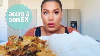 CATFISH SHRIMP IN GUMBO SAUCE MUKBANG┃courrier du coeur 100 [upl. by Halvaard]