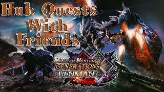 Monster Hunter Generations Ultimate  Hub Key Quests  Striker Lance [upl. by Nomzzaj]