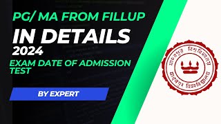 Jadavpur University PGMA from fillup 2024 [upl. by Eidnam]