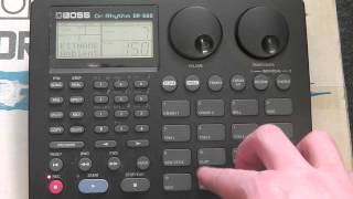 Boss DR660 Drum Machine Tutorial pt1 [upl. by Mahsih]