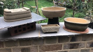 How To Make Your Own Cement Bonsai Pot From Scratch Start To Finish [upl. by Eniawd]