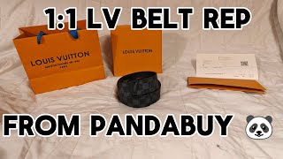 THE BEST 11 LV BELT REP FROM PANDABUY [upl. by Antonius]